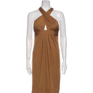 Diane Von Furstenberg Silk Knee Length Dress